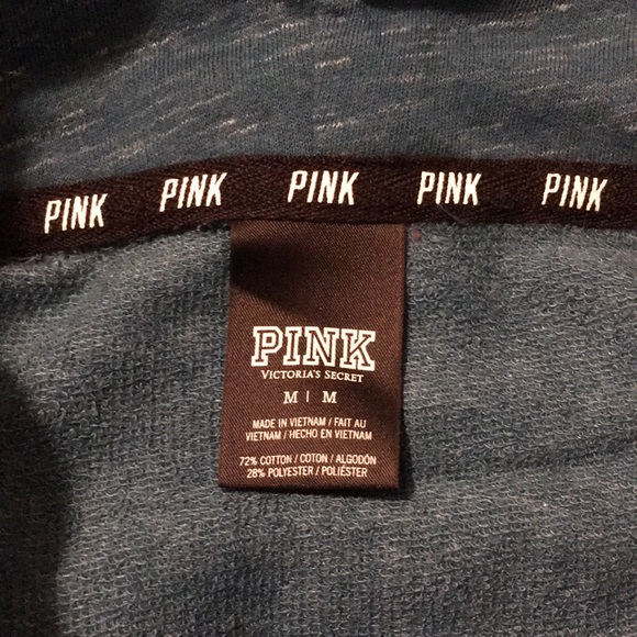 PINK Funnel Neck Sweatshirt, size Medium ❤️ - Picture 7 of 7